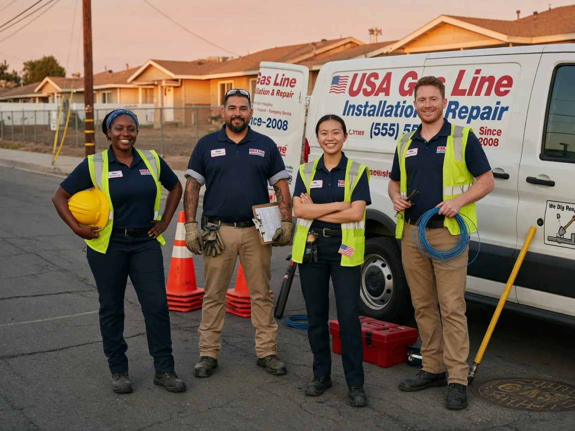 Gas Line Installation company in Minot Afb, ND